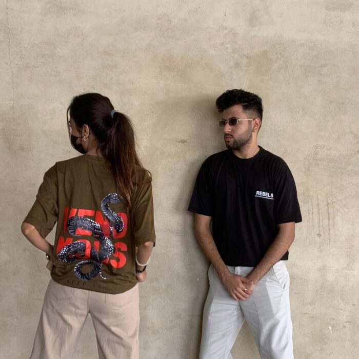 Slthrs Pack of 2 Oversized Graphic Tees
